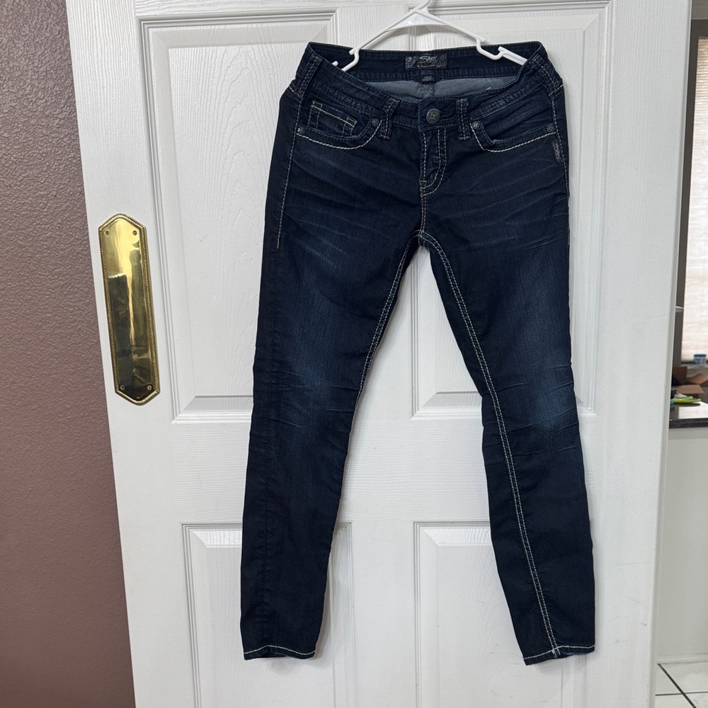 Silver Jeans Women's Indigo Skinny Jeans